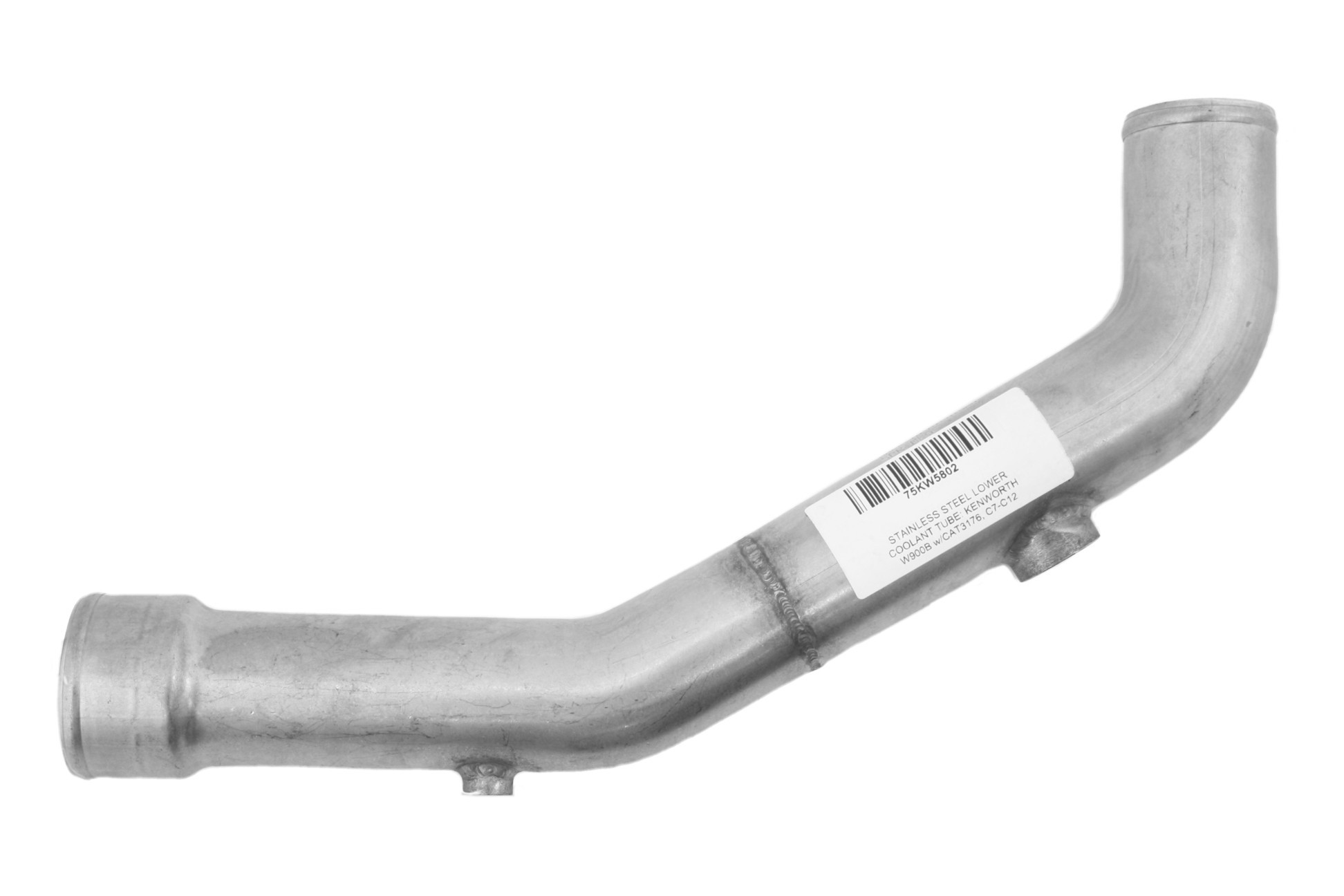 Kenworth W900B with CAT Stainless Steel Lower Coolant Tube.