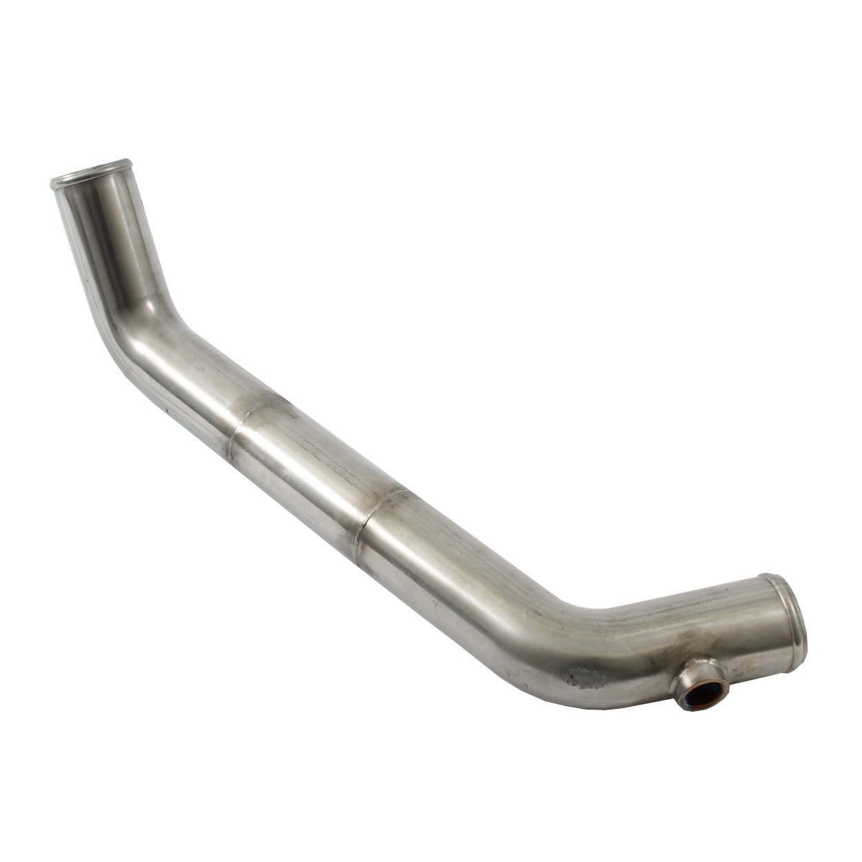 Kenworth W900L Stainless Steel Lower Coolant Tube.
