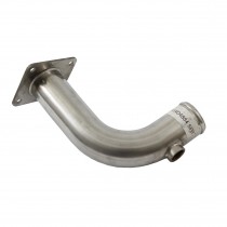 Kenworth W900L Detroit Series Engine Stainless Steel Lower Coolant Tube.
