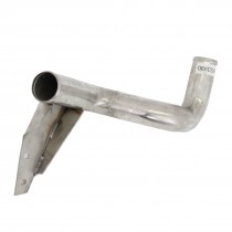 Western Star Stainless Steel Lower Coolant Tube With Bracket.