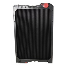 Case IH Tractor Radiator Front View. 
