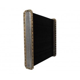 FREIGHTLINER HEAVY DUTY DIMPLED TUBE RADIATOR CORE: 328 TUBES 16 FINS/INCH
