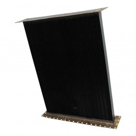 KENWORTH HEAVY DUTY DIMPLED TUBE RADIATOR CORE: 292 TUBES, 16 FINS/INCH, 40 BOLT HEADER PLATE