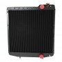 Case IH Tractor 7000 Series Radiator Front View. 