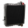 Case IH New Holland Radiator No Oil Cooler Angled View. 