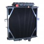 Peterbilt 4 Row Bolt Together Dimpled Tube Radiator With Surge Tank Front.