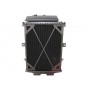 Kenworth W900 4 Row Bolt Together Dimpled Tube Radiator With Surge Tank Front View. 