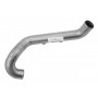 Lower Freightliner FLD PTR DDS60 Stainless Steel Coolant Tube Side View.