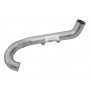 Lower Freightliner FLD PTR DDS60 Stainless Steel Coolant Tube Angle View.