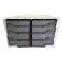 Freightliner Cascadia new generation flat black grille 17-20801-001 backside view.