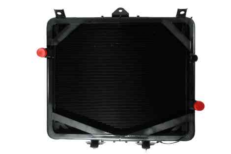 Kenworth Radiator With Frame 1997-2000 T2000 Radiator Front View. 