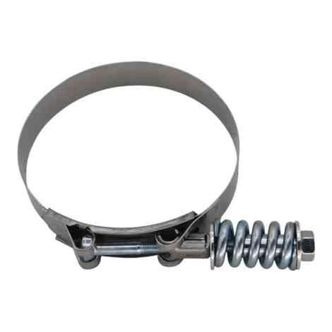Four and One Half Inch T Bolt With HD Spring Clamp.