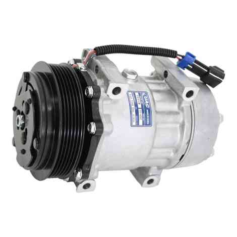Peterbilt Kenworth Compressor 4040 PV6 Front Side.