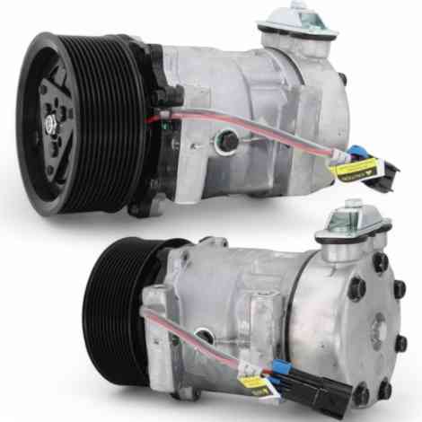 AC compressor for Kenworth 031002 front and back