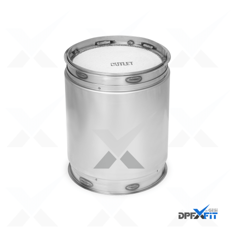 Cummins ISB 6.7L Diesel Particulate DPF DOC Filter.