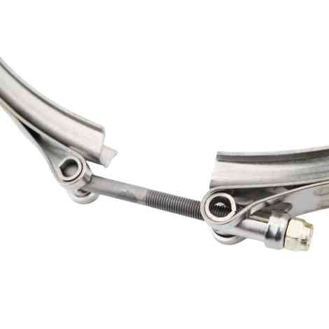 Cummins Navistar Paccar X23 DPF Clamp Close View.