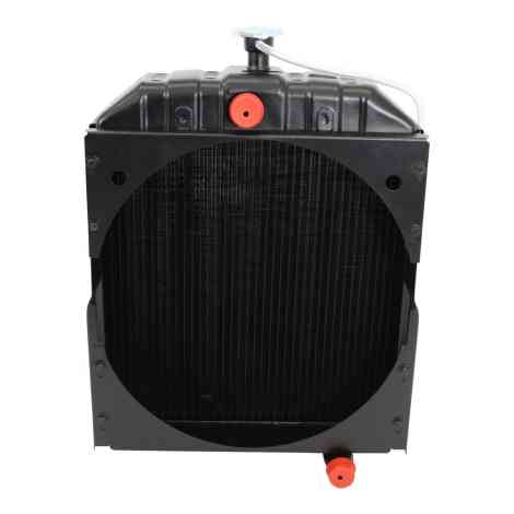 AGCO Allis Chalmers D17 Gas LP Radiator Front View. 