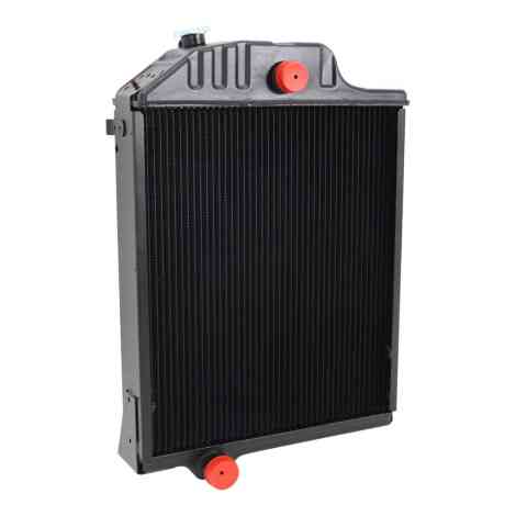 John Deere Tractor 4320  Radiator Angled View. 