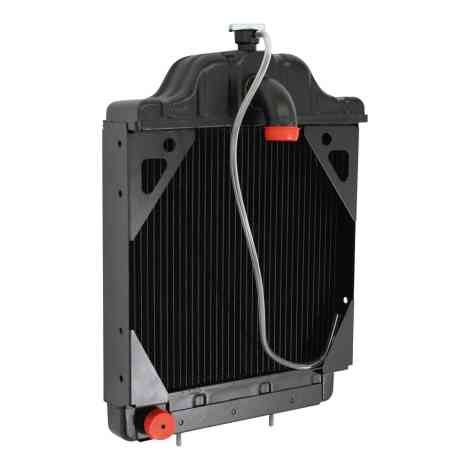 Case IH 530CK 580B 580CK Radiator Angled View. 