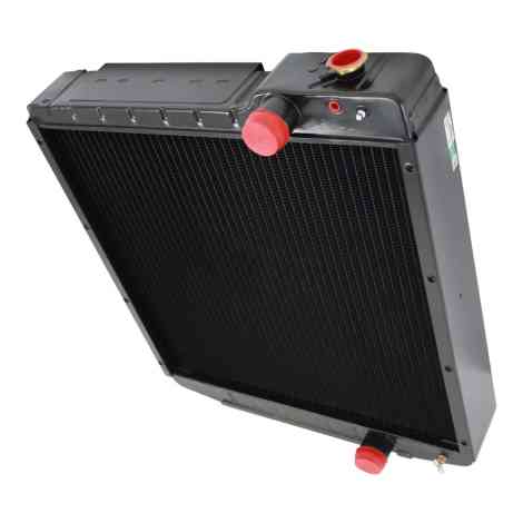 Case IH Tractor 7000 Series Radiator Top View. 