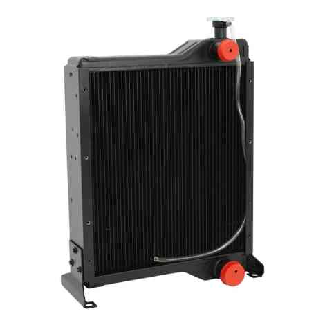 Case IH Tractor Radiator 84673C6 83673C4 Angled View.