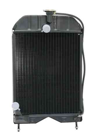 Massey Ferguson Tractor Radiator Front View. 