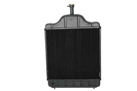 Case IH Tractor 580C Radiator Angled View. 