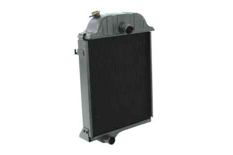 John Deere 3010 Tractor Radiator Angled View. 