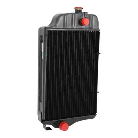 John Deere Tractor 310 401 Radiator Angled View. 