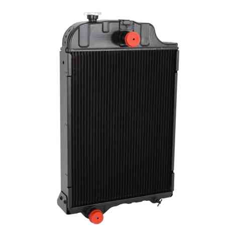John Deere Tractor Radiator AL31238 Angled View. 