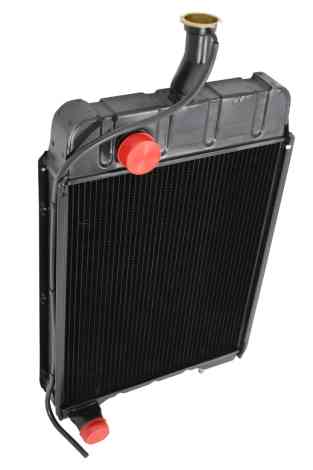 Case IH 930 Comfort King Radiator Angled View. 