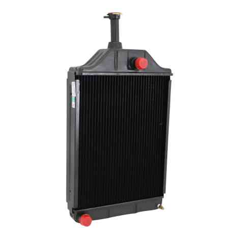 Massey Ferguson 255 Diesel Radiator Angled View. 