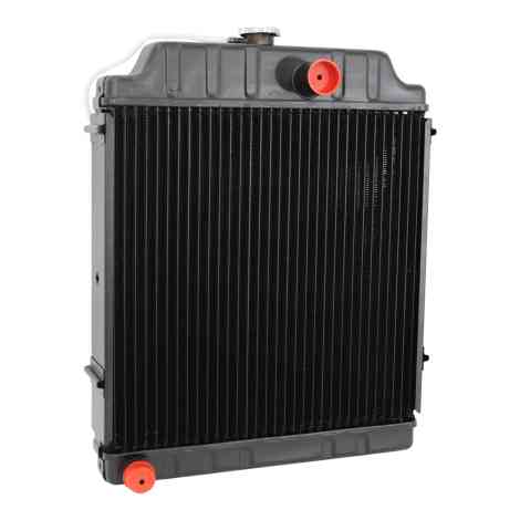 Massey Ferguson Tractor Radiator Angled View. 