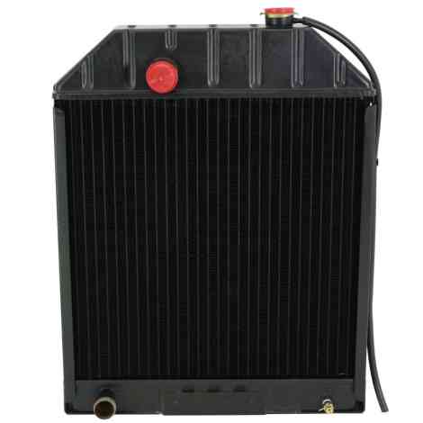 Ford Stationary Engine Radiator Front View. 