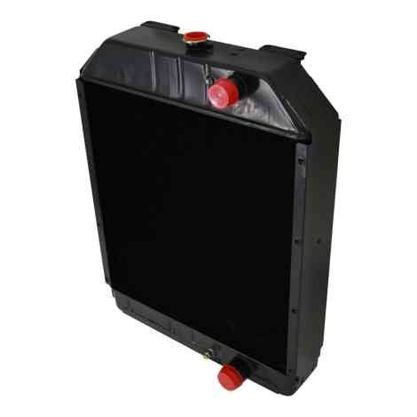 Case IH A171652 A171653 Radiator Angled View. 