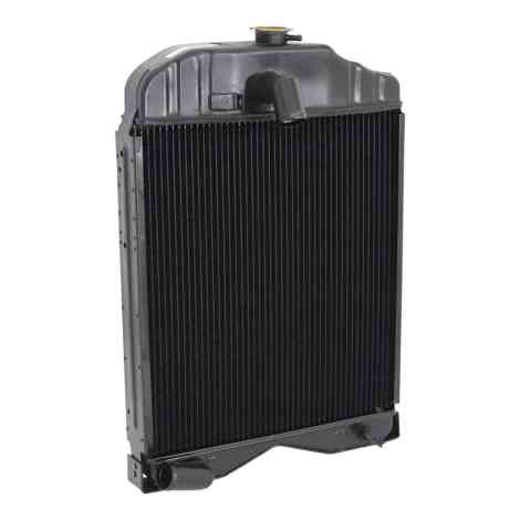 Massey Ferguson 50 Radiator Angled View. 