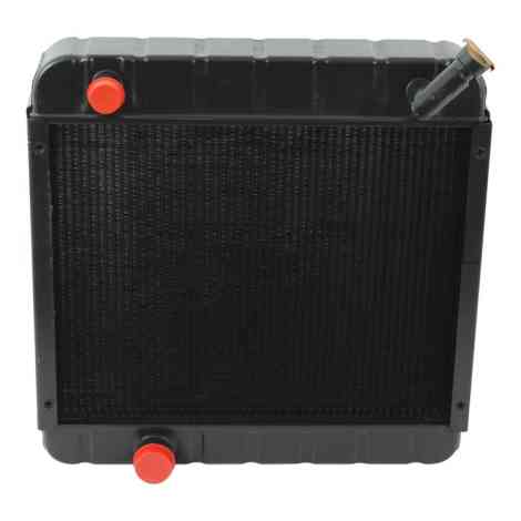 John Deere Backhoe Forklift Skid Radiator Front.