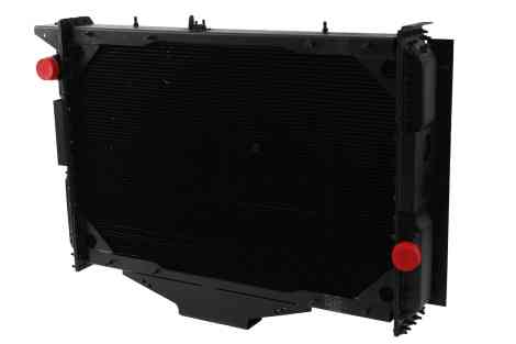 International Navistar 4 Row Radiator 9400 Series Front View. 
