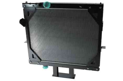 Mack Radiator 1995-2005 CV RD Series Radiator With Frame Front View. 