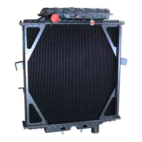 Peterbilt Five Row Bolt Together Radiator With Surge Tank Front.