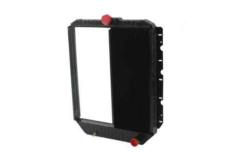 International Bluebird 4900 Series UPS Truck Type Radiator Front View. 