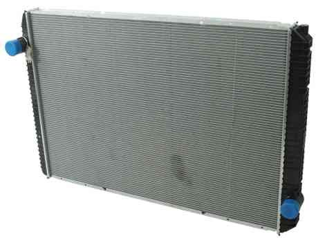 International Navistar 2008-2011 7300-7700 Workstar Radiator Angled View. 