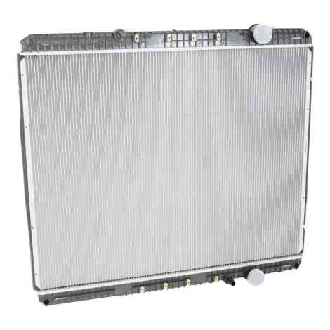 Western Star Newer Radiator With Detroit DD15 Engine Front.