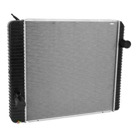 International Navistar 2008 And Newer Durastar 4000 Series Radiator Angled View. 