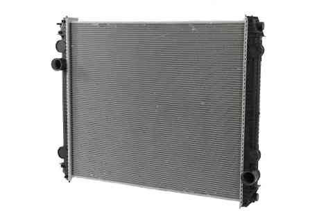 Freightliner Century American LeFrance Firetruck Radiator Angled View. 