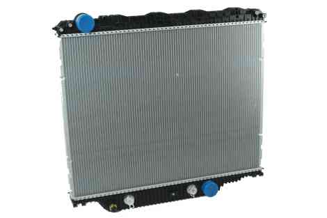 Volvo Mack 2008-2010 VHD Granite Models Radiator Angled View. 