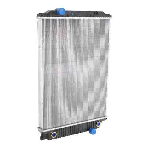 Freightliner Oshkosh Radiator Angled View. 