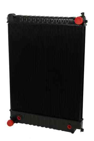 Freightliner School Bus FS-65 Mercedes Cummins Engine Acterra Radiator Front View. 