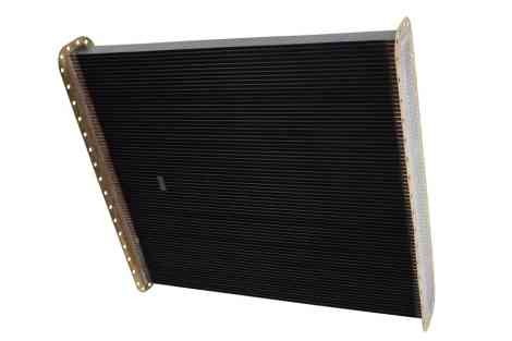 Freightliner Heavy Duty Radiator Core View. 