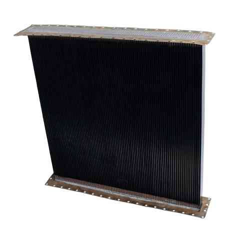 Peterbilt Heavy Duty Radiator Core Front View. 